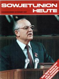 Sowjetunion heute. Sondernummer November 1987 Sowjetunion heute. Sondernummer November 1987