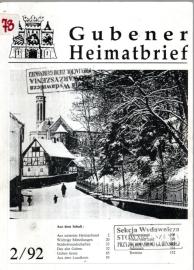 Gubener Heimatbrief 2/92