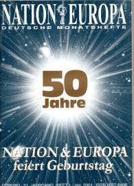 Nation & Europa Deutsche Rundschau 51. Jg. Heft1 Jan. 2001 Nation & Europa Deutsche Rundschau 51. Jg. Heft1 Jan. 2001