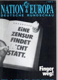 Nation & Europa Deutsche Rundschau 45. Jg. Heft 6 Juni 1995 Nation & Europa Deutsche Rundschau 45. Jg. Heft 6 Juni 1995