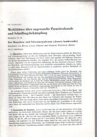 Der Menschen- und Schweinespulwurm (Ascaris lumbricoides) Der Menschen- und Schweinespulwurm (Ascaris lumbricoides)