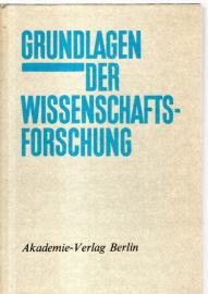 Grundlagen der Wissenschaftsforschung