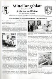 Mitteilungsblatt für die Heimatkreise Schlochau und Flatow Nr. 2/2012 Mitteilungsblatt für die Heimatkreise Schlochau und Flatow Nr. 2/2012