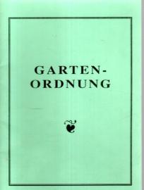 Gartenordnung 