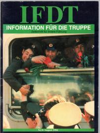 IFTD Informationen für die Truppe. Zeitschrift für die Innere Führung 38 Jhg., Nr. 8 Aug. 1994 IFTD Informationen für die Truppe. Zeitschrift für die Innere Führung 38 Jhg., Nr. 8 Aug. 1994