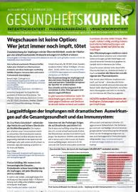 Gesundheitskurier Ausg. Nr. 4, 21. Febr. 2022 Gesundheitskurier Ausg. Nr. 4, 21. Febr. 2022