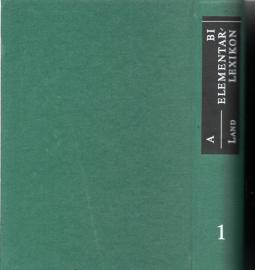 BI-Elementarlexikon in zwei Bänden. A - Land / Lane - Z BI-Elementarlexikon in zwei Bänden. A - Land / Lane - Z