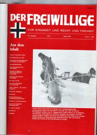 Der Freiwillige, für Einigkeit und Recht und Freiheit, Zeitschrift der Soldaten der ehemaligen Waffen-SS (HIAG) 1987-88 Der Freiwillige, für Einigkeit und Recht und Freiheit, Zeitschrift der Soldaten der ehemaligen Waffen-SS (HIAG) 1987-88