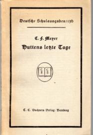 Huttens letzte Tage