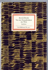 Von der Freundlichkeit der Welt . Gedichte 