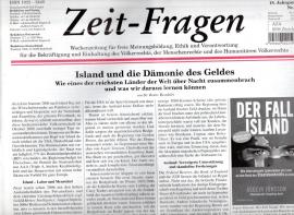 Zeit-Fragen. Wochenzeitung für freie Meinungsbildung, Ethik und Verantwortung 18. Jg. Nr. 1 - 4 Zeit-Fragen. Wochenzeitung für freie Meinungsbildung, Ethik und Verantwortung 18. Jg. Nr. 1 - 4