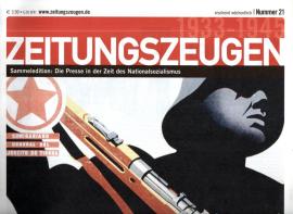 Zeitungszeugen Nr. 21: Juli 1936 : General Franco putscht gegen die spanische Republik Zeitungszeugen Nr. 21: Juli 1936 : General Franco putscht gegen die spanische Republik