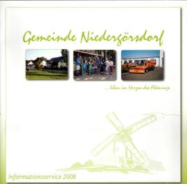 Gemeinde Niedergörsdorf ... leben im Herzen des Flämings. Informationsservice 2008 Gemeinde Niedergörsdorf ... leben im Herzen des Flämings. Informationsservice 2008