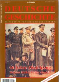 Deutsche Geschichte - Europa und die Welt. Nr. 54 Mai/Juni 2001 Deutsche Geschichte - Europa und die Welt. Nr. 54 Mai/Juni 2001