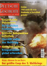 Deutsche Geschichte - Europa und die Welt. Nr. 67 November 2003 Deutsche Geschichte - Europa und die Welt. Nr. 67 November 2003