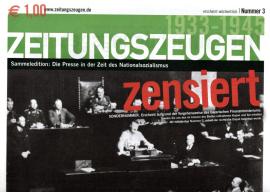 Zeitungszeugen Nr. 3 - Der Reichstragsbrand Zeitungszeugen Nr. 3 - Der Reichstragsbrand