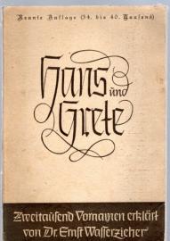 Hans und Grete : Zweitausend Vornamen erklärt... umgearbeitete und stark vermehrte Aufl. besorgt von K. Linnartz Hans und Grete : Zweitausend Vornamen erklärt... umgearbeitete und stark vermehrte Aufl. besorgt von K. Linnartz
