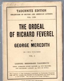 The Ordeal of Richard Feverel: A History of Father and Son The Ordeal of Richard Feverel: A History of Father and Son