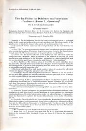 Über den Feinbau der Duftdrüsen von Feuerwanzen. Die 2. larvale Abdominaldrüse Über den Feinbau der Duftdrüsen von Feuerwanzen. Die 2. larvale Abdominaldrüse