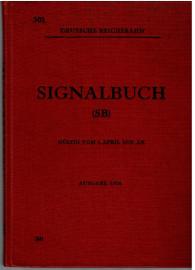 Signalbuch 301 (SB), gültig vom 1. April 1959 an 