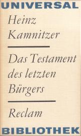 Das Testament des letzten Bürgers. Essayas und Polemiken Das Testament des letzten Bürgers. Essayas und Polemiken