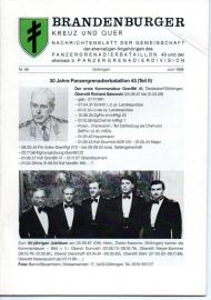 Brandenburger Kreuz und Quer : Nachrichtenblatt der Gemeinschaft Nr. 98, Juni 1988 Brandenburger Kreuz und Quer : Nachrichtenblatt der Gemeinschaft Nr. 98, Juni 1988