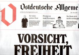 Ostdeutsche Allgemeine Zeitung : 20. - 26 Febr. 2026
