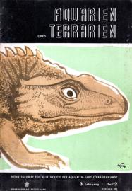 Aquarien und Terrarien. Monatsschrift für alle Gebiete der Aquarien- und Terrarienkunde 3. Jg. Heft 2