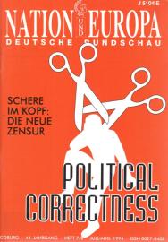 Nation und Europa : Deutsche Rundschau 44. Jg. Heft 7/8 Juli/Aug. 1994 Nation und Europa : Deutsche Rundschau 44. Jg. Heft 7/8 Juli/Aug. 1994