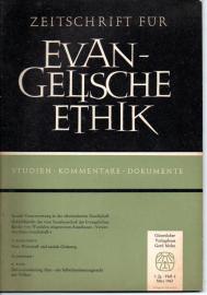 Zeitschrift für Evangelische Ethik, 7. Jhg., Heft 2, März 1963