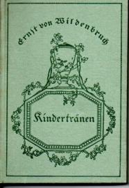 Kindertränen. Zwei Erzählungen. Mit Zeichnungen von Hans Baluschek 