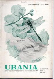 URANIA Monatsschrift über Natur und Gesellschaft Jg. 17, Heft 5, Mai 1954