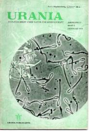 URANIA Monatsschrift über Natur und Gesellschaft Jg. 17, Heft 2, Febr. 1954
