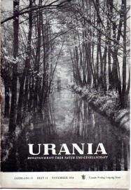 URANIA Monatsschrift über Natur und Gesellschaft Jg. 17, Heft 11, Nov. 1954