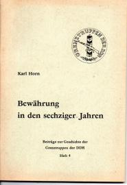 Bewährung in den sechziger Jahren