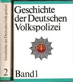 Geschichte der Deutschen Volkspolizei 1945-1961 (Bd. 1) - 1961-1975 (Bd. 2),