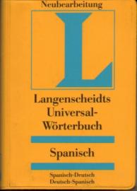 Langenscheidts Universal-Wörterbuch Spanisch , Spanisch-Deutsch, Deutsch-Spanisch