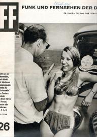FF - Funk und Fernsehen der DDR. Ausgabe 26, (4. Juniheft) , 1968